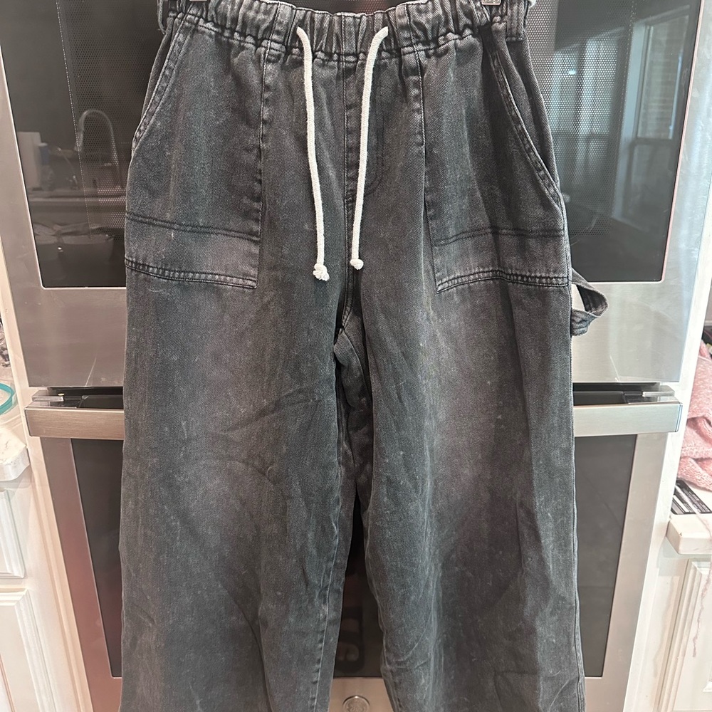 Black Wide Leg Jeans